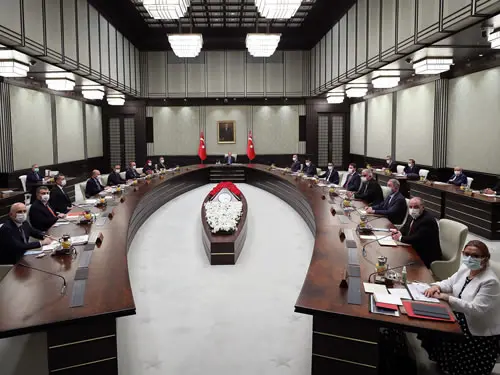 Cumhurbaşkanlığı Kabinesi, Cumhurbaşkanı Erdoğan başkanlığında toplandı