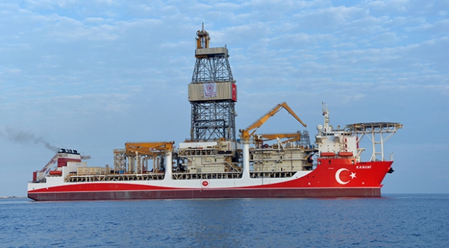Kanuni Sondaj Gemisi Çanakkale Boğazı’nda