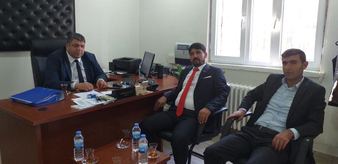 Aziz Akkuş `tan Vakıf Müdürü Aslan `a Ziyaret