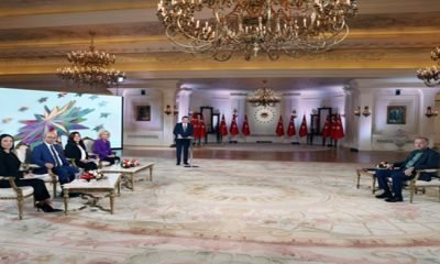Cumhurbaşkanı Erdoğan, A Haber-ATV özel yayınına katıldı