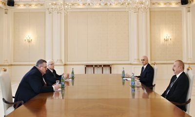 İlham Aliyev, Rusya Federasyonu Başbakan Yardımcısı’nı kabul etti