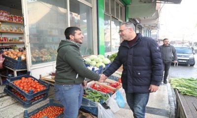 Eyyübiye Belediye Başkanı Mehmet Kuş, Sokakları Makam Edindi