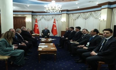 Cumhurbaşkanı Erdoğan, Kırım Tatar Heyeti’ni kabul etti