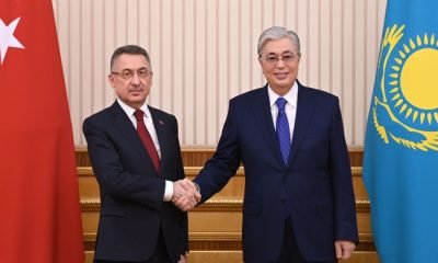 Kassym-Jomart Tokayev receives Vice President of Türkiye Fuat Oktay