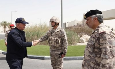 Millî Savunma Bakanı Hulusi Akar, Katar’da Görevli Mehmetçik ile Bir Araya Geldi
