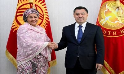 Президент Садыр Жапаров принял первого заместителя Генерального секретаря ООН Амину Мохаммед