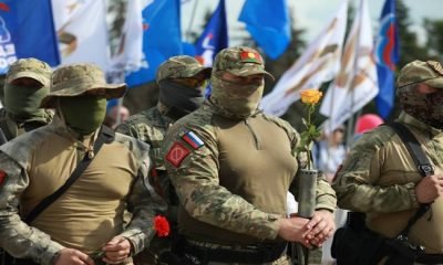 В Липецке активисты «Единой России» встретили росгвардейцев, вернувшихся со специальной военной операции