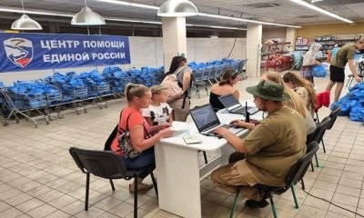 За месяц работы в гуманитарном центре «Единой России» в Купянске помощь получили 37 тысяч человек