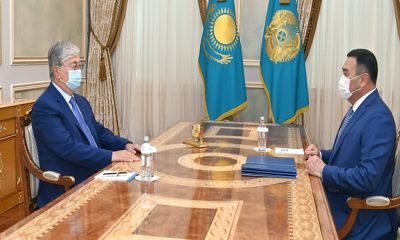 Глава государства принял Председателя КНБ Ермека Сагимбаева