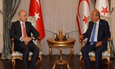 Cumhurbaşkanı Ersin Tatar, Türkiye Cumhuriyeti Ulaştırma ve Altyapı Bakanı Adil Karaismailoğlu’nu kabul etti.