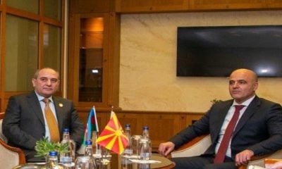 Şimali Makedoniya Respublikasının Baş naziri YAP nümayəndə heyətini qəbul edib