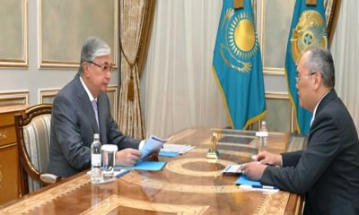 Devlet Başkanı, Mali İzleme Ajansı Başkanı Zhanat Elimanov’u kabul etti