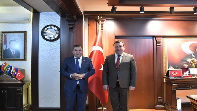 1453 KRAL MEDYA YAYIN GRUBU BAŞKANI ABDULLAH YİĞİT`TEN TİGEM GENEL MÜDÜRÜ DR. HASAN GEZGİNÇ `E ZİYARET
