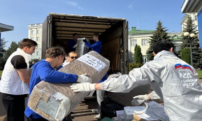 Владимир Якушев: «Единая Россия» доставила более 1300 тонн гуманитарной помощи в Курскую область