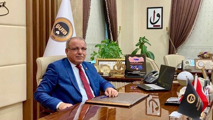 ŞANLIURFA TİCARET BORSASI MECLİS BAŞKANI İSA KIZILDEMİR`DEN YENİ YIL MESAJI