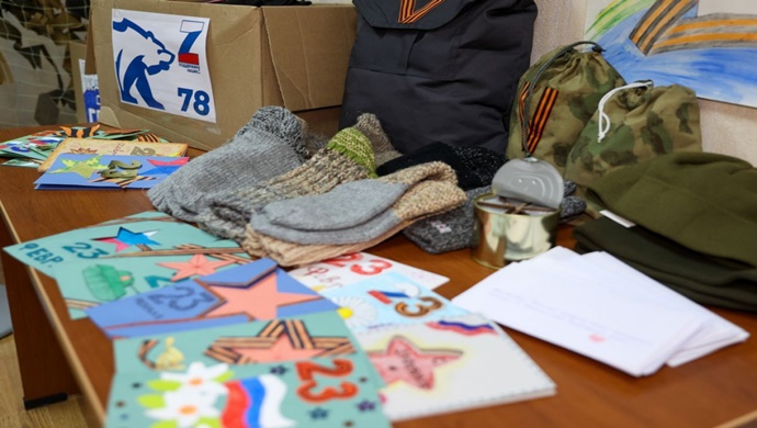 В акции «Единой России» «Тепло для Героя» приняли участие почти полмиллиона человек