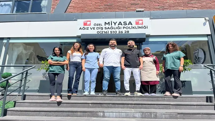 Mecnun Yağar Özel Miyasa Ağız ve Diş Kliniğinde ilk işlemimizi yaptırdım